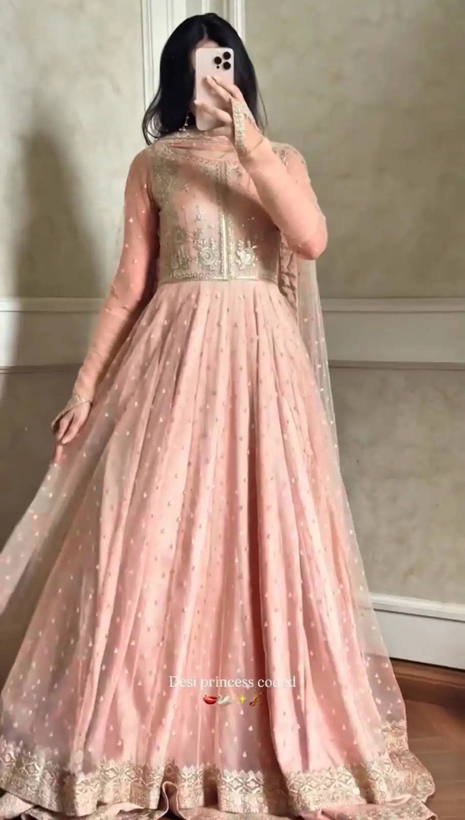 RTC 5991 Peach | Peach Faux Georgette Gown with Sequins Work. Festive Deal ₹2599. Delivery 4-6 Working Days. Online Shop now. | Gowns, Bollywood Gowns, Creative Gowns, Designer Gowns, Embroidered Gowns, Party Wear Gowns