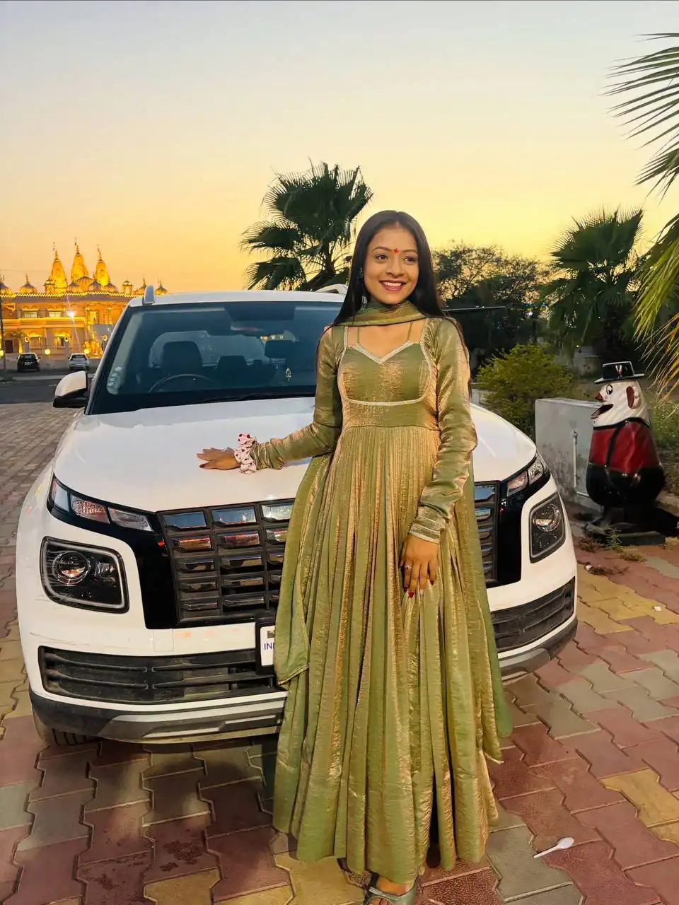 ZD 10019 Mehandi Less Work Gown in Mehandi Fendy Silk. Introductory Price ₹1899. Delivery 4-6 Working Days. Online Shop now. | Gowns, Bollywood Gowns, Creative Gowns, Designer Gowns, Embroidered Gowns, Party Wear Gowns