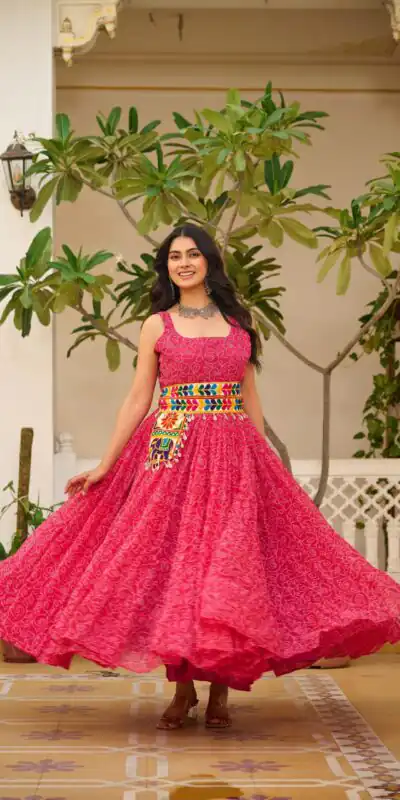 Ram 110 Pink Pretty Red Faux Georgette Mirror Gamathi Work Gown . Wedding, Party, Festive Get it for βΉ2049. Delivery 4-6 Working Days. Shop now. | Gowns, Bollywood Gowns, Creative Gowns, Designer Gowns, Embroidered Gowns, Party Wear Gowns
