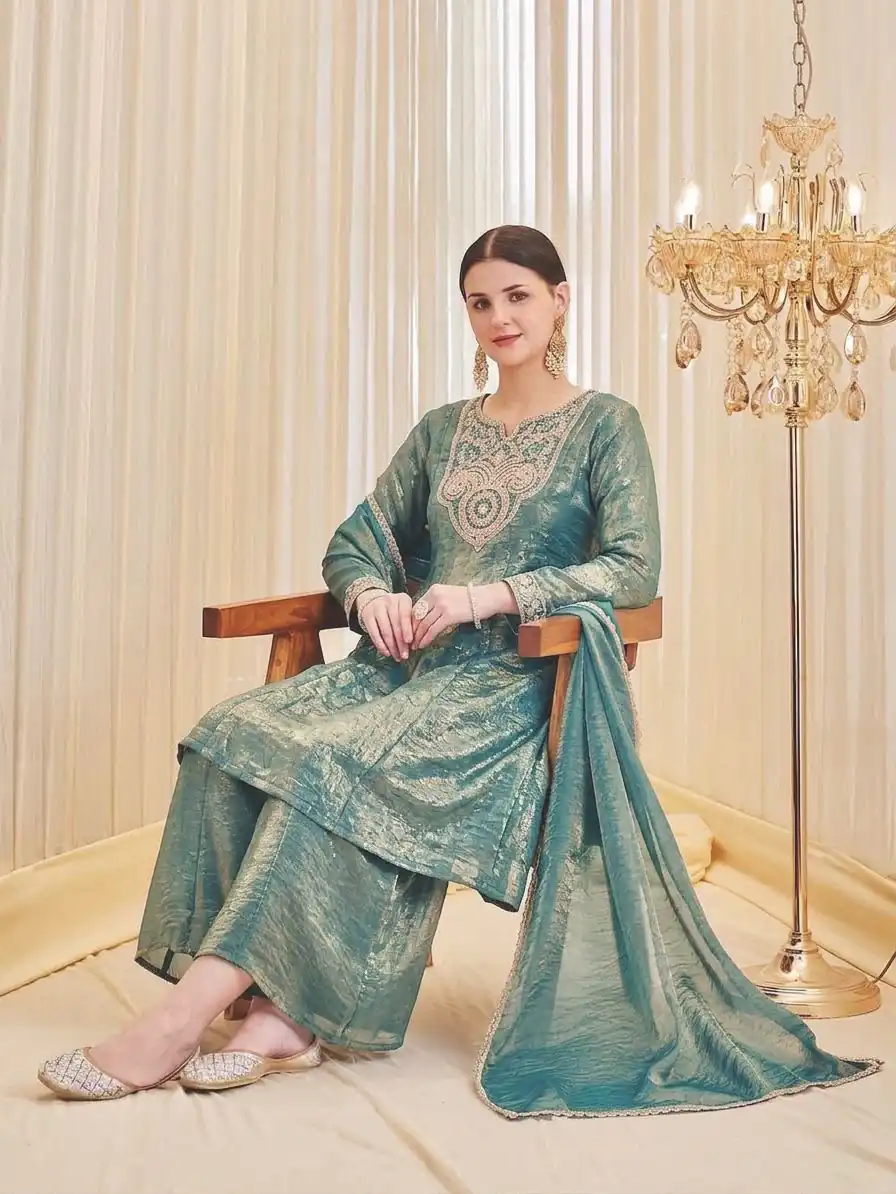 KF 1727 Blue Fandy Silk Salwar Suit Perfect for Wedding, Party, Family Gatherings, Onam, Engagement – . Affordable Price ₹1849. Delivery 4-6 Working Da | Jump Suits, Salwar suit, Casual Suits, Creative suits, Designer Suits, Palazzo Suits, Party Wear Suits, Patiala Suits, Straight Suits