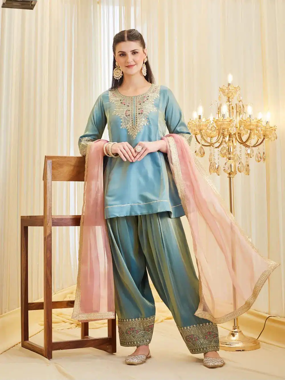KF 1728 Blue Silk Salwar Suit Perfect for Wedding, Party, Family Gatherings, Onam, Engagement – . Affordable Price ₹2099. Delivery 4-6 Working Da | Jump Suits, Salwar suit, Casual Suits, Creative suits, Designer Suits, Palazzo Suits, Party Wear Suits, Patiala Suits, Straight Suits