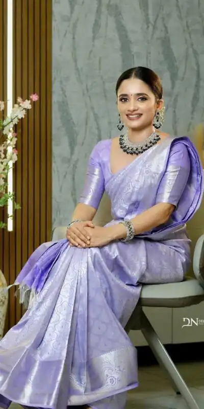 KPR 259 Lavender Soft Lichi Silk Saree with Lace Work & Lace Border. Introductory Price ₹1349. Delivery 4-6 Working Days. Shop now. | Sarees, Bollywood Sarees, Creative Sarees, Designer Sarees, Embroidered Sarees, Ethnic Saree, Modern Digital sarees, Party Wear Sarees