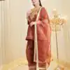 KF 1728 Rust Silk Salwar Suit Perfect for Wedding, Party, Family Gatherings, Onam, Engagement – . Affordable Price ₹2099. Delivery 4-6 Working Da | Jump Suits, Salwar suit, Casual Suits, Creative suits, Designer Suits, Palazzo Suits, Party Wear Suits, Patiala Suits, Straight Suits