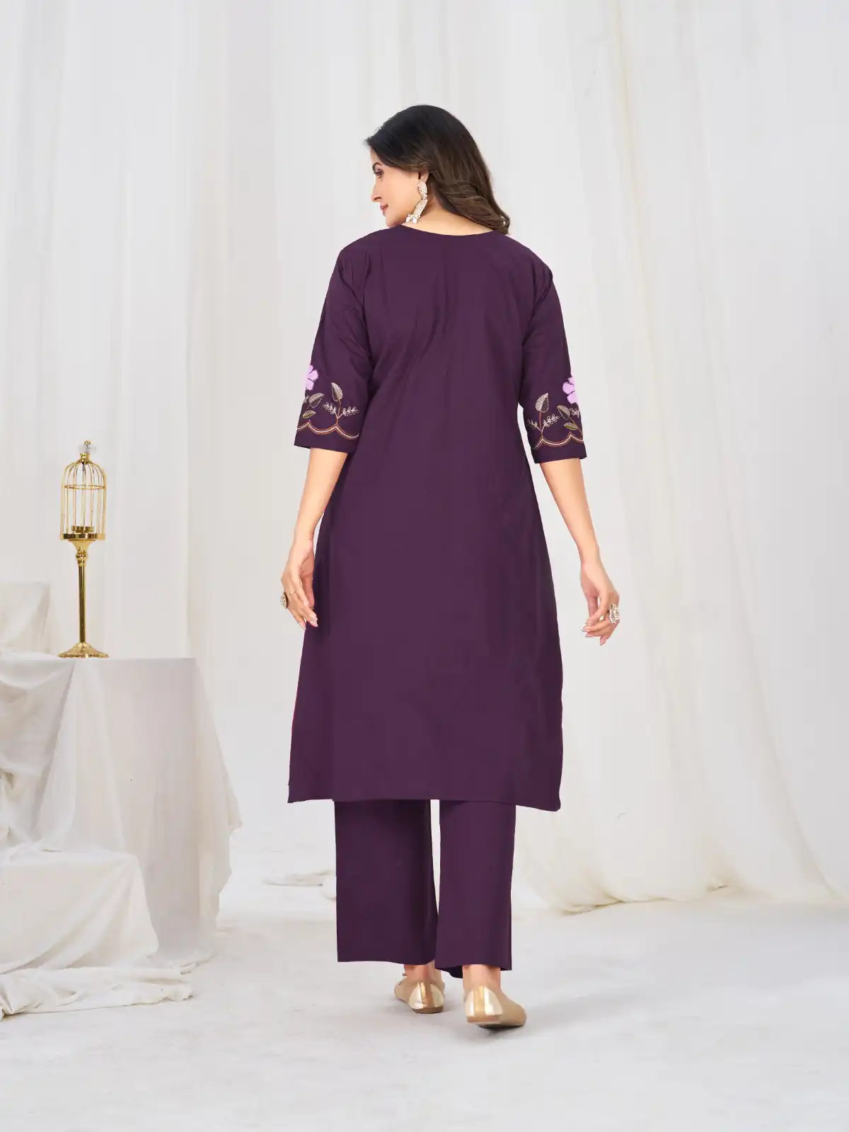 DIVA 159 Wine with Embroidery Work & Cut Work Brown Pure Cotton Salwar Suit . Exclusive Offer ₹2499. Delivery 4-6 Working Days. Shop now. | Jump Suits, Salwar suit, Casual Suits, Creative suits, Designer Suits, Palazzo Suits, Party Wear Suits, Patiala Suits, Straight Suits
