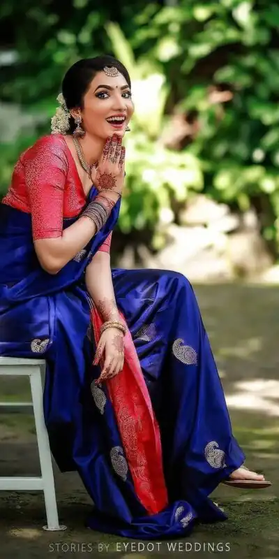 KP 2053 Blue in Soft Lichi Silk Jacquard Work Designer Work Saree . Exclusive Offer ₹1249. Delivery 4-6 Working Days. Shop now. | Sarees, Bollywood Sarees, Creative Sarees, Designer Sarees, Embroidered Sarees, Ethnic Saree, Modern Digital sarees, Party Wear Sarees