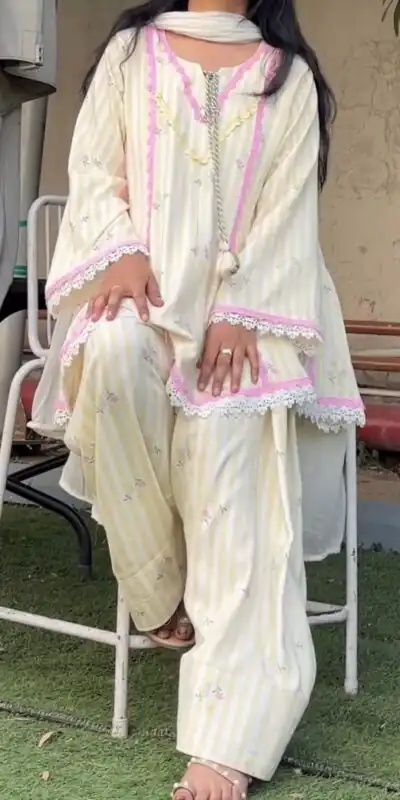 SRK 5356 Cream Natural Crep Salwar Suit Brown with Embroidery Work. Exclusive Offer ₹1899. Delivery 4-6 Working Days. Shop now. | Jump Suits, Salwar suit, Casual Suits, Creative suits, Designer Suits, Palazzo Suits, Party Wear Suits, Patiala Suits, Straight Suits