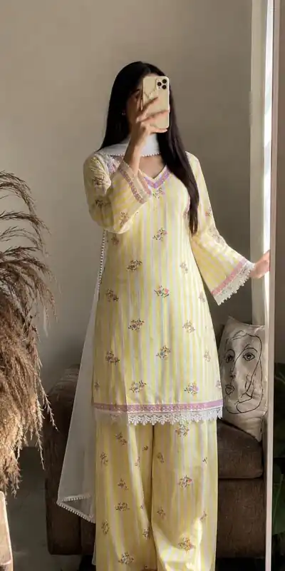 SRK 5356 Cream Natural Crep Salwar Suit Brown with Embroidery Work. Exclusive Offer ₹1899. Delivery 4-6 Working Days. Shop now. | Jump Suits, Salwar suit, Casual Suits, Creative suits, Designer Suits, Palazzo Suits, Party Wear Suits, Patiala Suits, Straight Suits
