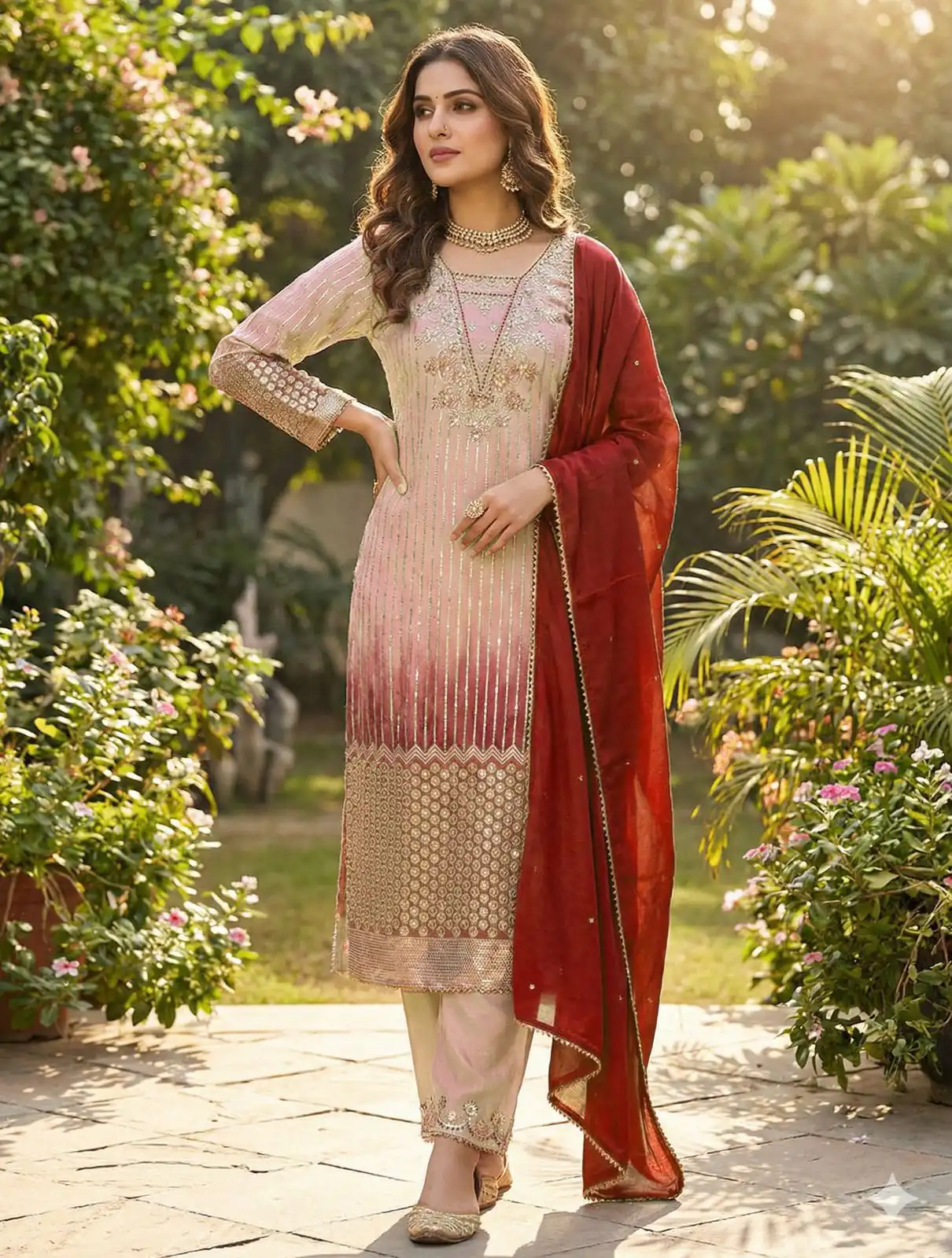 BE 445 Peach in Chinon Lace Work & Embroidery Work Salwar Suit . Affordable Price ₹2049. Delivery 4-6 Working Days. Shop now. | Jump Suits, Salwar suit, Casual Suits, Creative suits, Designer Suits, Palazzo Suits, Party Wear Suits, Patiala Suits, Straight Suits
