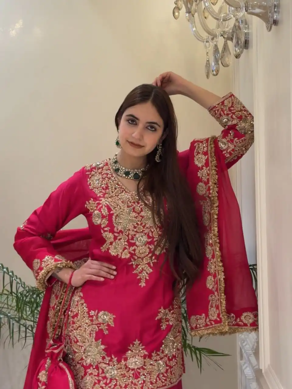 MT 1079 Pink Natural Silk Salwar Suit with Sequins Work & Embroidery Work. Special Price ₹2449. Delivery 4-6 Working Days. Shop now. | Jump Suits, Salwar suit, Casual Suits, Creative suits, Designer Suits, Palazzo Suits, Party Wear Suits, Patiala Suits, Straight Suits