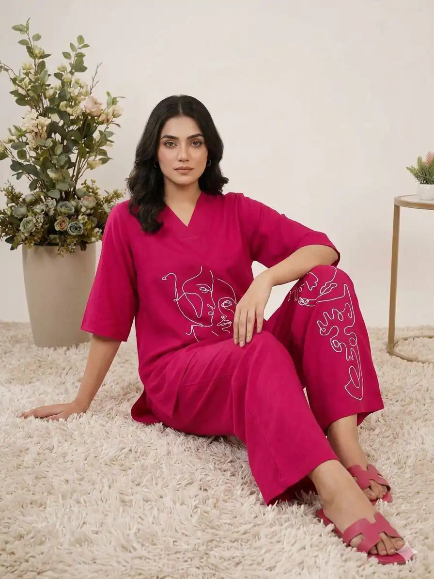 LG 2092 Rani Pink Roman Silk. Sequins Work & Embroidery Work Salwar Suit Festive Deal ₹1699. Delivery 4-6 Working Days. Shop now. | Jump Suits, Salwar suit, Casual Suits, Creative suits, Designer Suits, Palazzo Suits, Party Wear Suits, Patiala Suits, Straight Suits