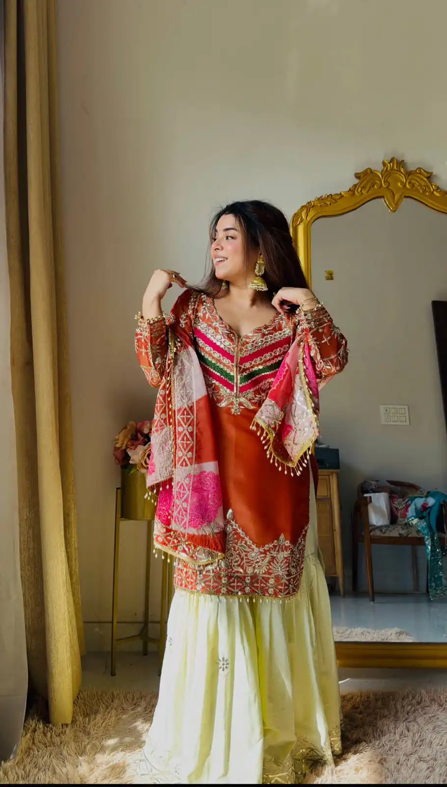 ZC NEHA Orange Mox Fendy Salwar Suit with Embroidery Work & Sequins Work. Get it for ₹2449. Delivery 4-6 Working Days. Shop now. | Jump Suits, Salwar suit, Casual Suits, Creative suits, Designer Suits, Palazzo Suits, Party Wear Suits, Patiala Suits, Straight Suits