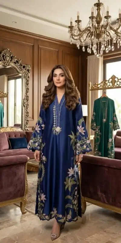 ST 249 Blue Roman Silk Salwar Suit with Sequins Work & Embroidery Work. Available at ₹2099 only. Delivery 4-6 Working Days. Shop now. | Jump Suits, Salwar suit, Casual Suits, Creative suits, Designer Suits, Palazzo Suits, Party Wear Suits, Patiala Suits, Straight Suits
