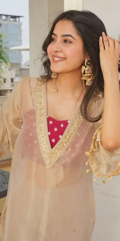 AD 241 Cream in Golden Tissue Embroidery Work & Sequins Work Salwar Suit. Get it for ₹2149. Delivery 4-6 Working Days. Shop now. | Jump Suits, Salwar suit, Casual Suits, Creative suits, Designer Suits, Palazzo Suits, Party Wear Suits, Patiala Suits, Straight Suits