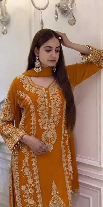 SRK 5365 Mastered Faux Georgette Salwar Suit erfect for Wedding, Party, Mehendi, Pongal, Reception – . Available at ₹2449 only. Delivery 4-6 Working Days | Jump Suits, Salwar suit, Casual Suits, Creative suits, Designer Suits, Palazzo Suits, Party Wear Suits, Patiala Suits, Straight Suits