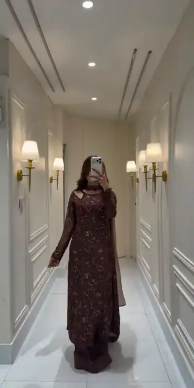ST 1203 Wine Faux Georgette Salwar Suit erfect for Wedding, Party, Mehendi, Pongal, Reception – . Available at ₹2249 only. Delivery 4-6 Working Days | Jump Suits, Salwar suit, Casual Suits, Creative suits, Designer Suits, Palazzo Suits, Party Wear Suits, Patiala Suits, Straight Suits