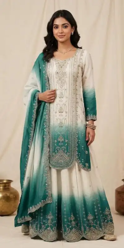 LG 2128 Firozi in Star Georgette Embroidery Work Salwar Suit . Introductory Price ₹2399. Delivery 4-6 Working Days. Shop now. | Jump Suits, Salwar suit, Casual Suits, Creative suits, Designer Suits, Palazzo Suits, Party Wear Suits, Patiala Suits, Straight Suits