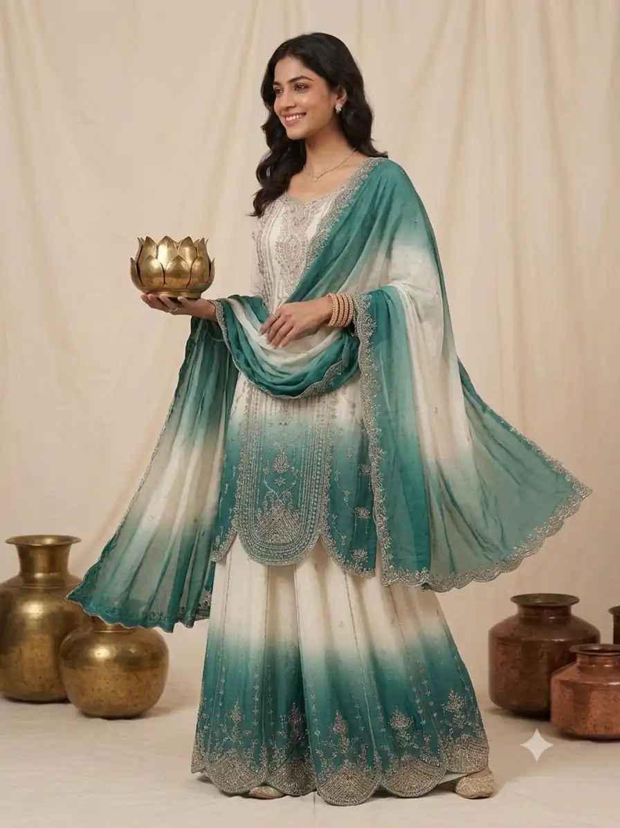 LG 2128 Firozi in Star Georgette Embroidery Work Salwar Suit . Introductory Price ₹2399. Delivery 4-6 Working Days. Shop now. | Jump Suits, Salwar suit, Casual Suits, Creative suits, Designer Suits, Palazzo Suits, Party Wear Suits, Patiala Suits, Straight Suits