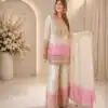 BE 491 Pink  in Star Georgette Embroidery Work Salwar Suit . Introductory Price ₹2349. Delivery 4-6 Working Days. Shop now. | Jump Suits, Salwar suit, Casual Suits, Creative suits, Designer Suits, Palazzo Suits, Party Wear Suits, Patiala Suits, Straight Suits