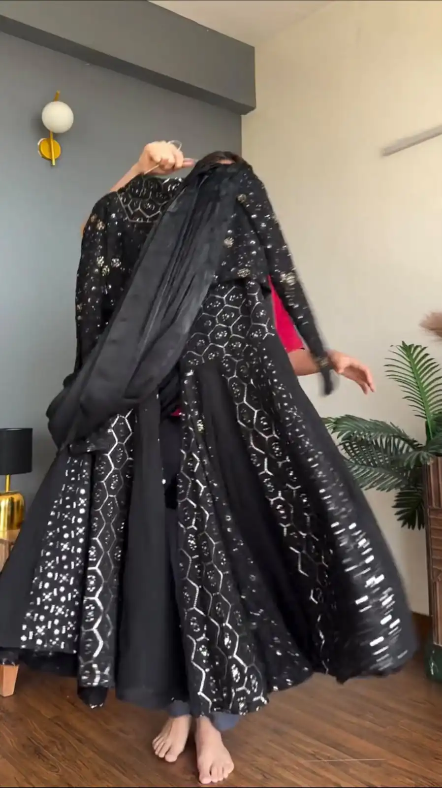 RTC 5994 Black Faux Georgette Salwar Suit with Mirror Work & Embroidery Work. Get it for ₹2399. Delivery 4-6 Working Days. Shop now. | Jump Suits, Salwar suit, Casual Suits, Creative suits, Designer Suits, Palazzo Suits, Party Wear Suits, Patiala Suits, Straight Suits