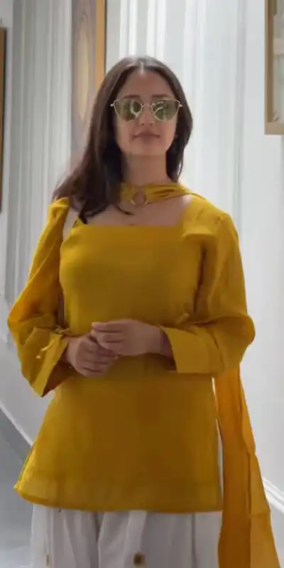 NF 1295 Mustered Roman Cotton Salwar Suit with Embroidery Work. Introductory Price ₹2049. Delivery 4-6 Working Days. Shop now. | Jump Suits, Salwar suit, Casual Suits, Creative suits, Designer Suits, Palazzo Suits, Party Wear Suits, Patiala Suits, Straight Suits