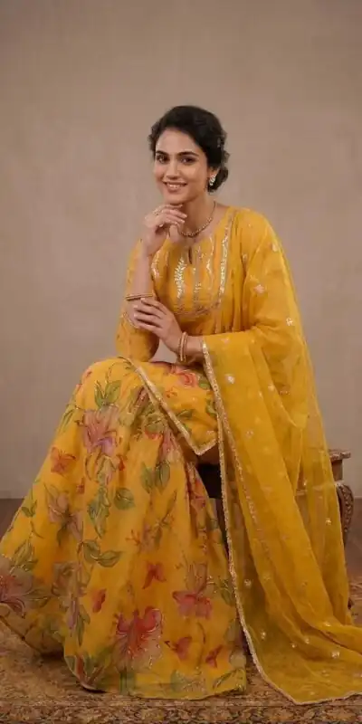 LG 2129 Yellow Soft Organza Salwar Suit with Embroidery Work & Cut Work. Available at ₹2499 only. Delivery 4-6 Working Days. Shop now. | Jump Suits, Salwar suit, Casual Suits, Creative suits, Designer Suits, Palazzo Suits, Party Wear Suits, Patiala Suits, Straight Suits