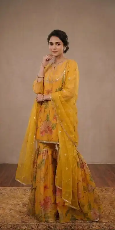 LG 2129 Yellow Soft Organza Salwar Suit with Embroidery Work & Cut Work. Available at ₹2499 only. Delivery 4-6 Working Days. Shop now. | Jump Suits, Salwar suit, Casual Suits, Creative suits, Designer Suits, Palazzo Suits, Party Wear Suits, Patiala Suits, Straight Suits