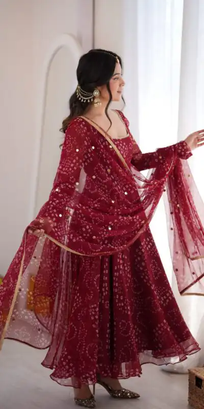 SRK 5368 Maroon Faux Georgette Salwar Suit with Mirror Work & Embroidery Work. Get it for ₹2149. Delivery 4-6 Working Days. Shop now. | Jump Suits, Salwar suit, Casual Suits, Creative suits, Designer Suits, Palazzo Suits, Party Wear Suits, Patiala Suits, Straight Suits