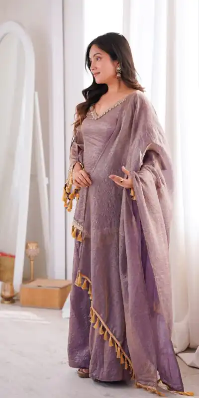 SRK 5357 Lavender Doremon Crush Salwar Suit Perfect for Wedding, Party, Traditional Day, Baisakhi, Karwa Chauth – . Exclusive Offer ₹2099. Delive | Jump Suits, Salwar suit, Casual Suits, Creative suits, Designer Suits, Palazzo Suits, Party Wear Suits, Patiala Suits, Straight Suits