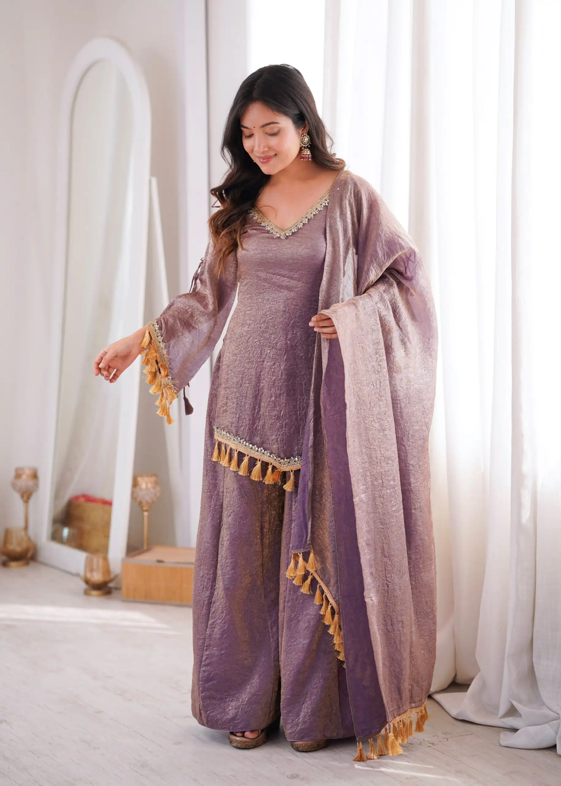 SRK 5357 Lavender Doremon Crush Salwar Suit Perfect for Wedding, Party, Traditional Day, Baisakhi, Karwa Chauth – . Exclusive Offer ₹2099. Delive | Jump Suits, Salwar suit, Casual Suits, Creative suits, Designer Suits, Palazzo Suits, Party Wear Suits, Patiala Suits, Straight Suits