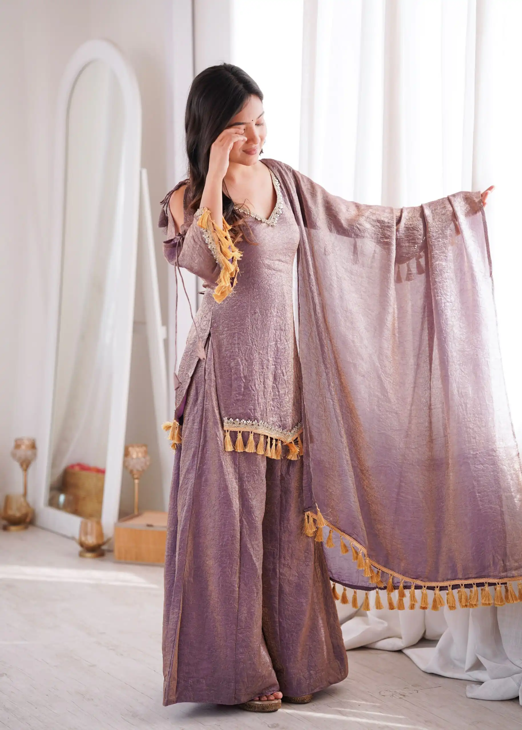 SRK 5357 Lavender Doremon Crush Salwar Suit Perfect for Wedding, Party, Traditional Day, Baisakhi, Karwa Chauth – . Exclusive Offer ₹2099. Delive | Jump Suits, Salwar suit, Casual Suits, Creative suits, Designer Suits, Palazzo Suits, Party Wear Suits, Patiala Suits, Straight Suits