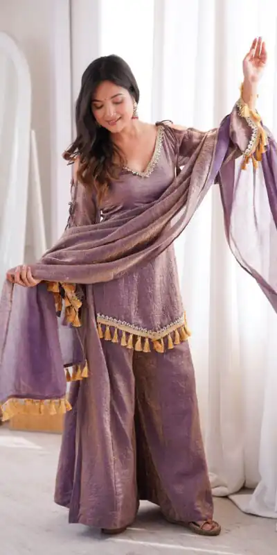 SRK 5357 Lavender Doremon Crush Salwar Suit Perfect for Wedding, Party, Traditional Day, Baisakhi, Karwa Chauth – . Exclusive Offer ₹2099. Delive | Jump Suits, Salwar suit, Casual Suits, Creative suits, Designer Suits, Palazzo Suits, Party Wear Suits, Patiala Suits, Straight Suits