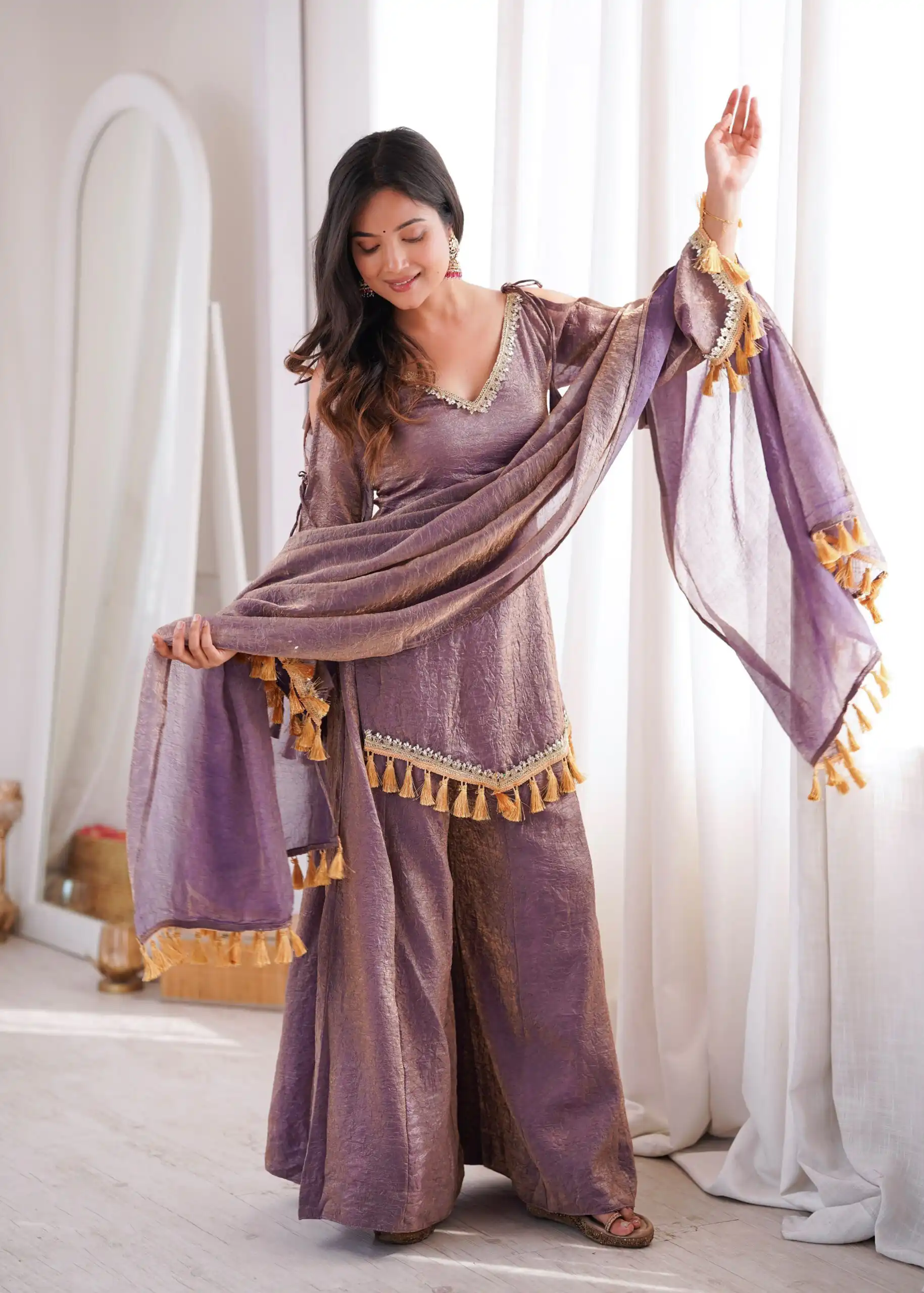 SRK 5357 Lavender Doremon Crush Salwar Suit Perfect for Wedding, Party, Traditional Day, Baisakhi, Karwa Chauth – . Exclusive Offer ₹2099. Delive | Jump Suits, Salwar suit, Casual Suits, Creative suits, Designer Suits, Palazzo Suits, Party Wear Suits, Patiala Suits, Straight Suits