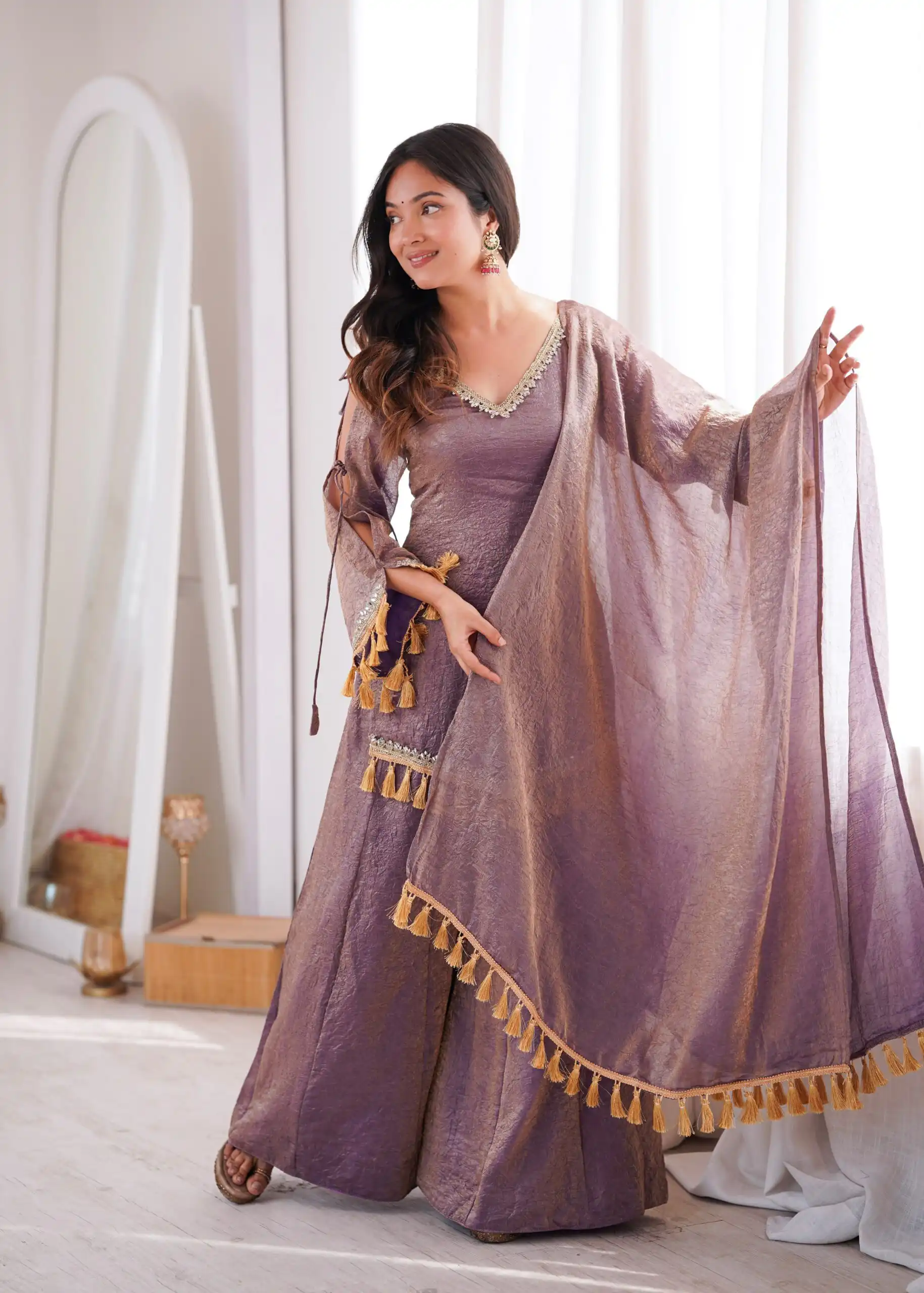 SRK 5357 Lavender Doremon Crush Salwar Suit Perfect for Wedding, Party, Traditional Day, Baisakhi, Karwa Chauth – . Exclusive Offer ₹2099. Delive | Jump Suits, Salwar suit, Casual Suits, Creative suits, Designer Suits, Palazzo Suits, Party Wear Suits, Patiala Suits, Straight Suits