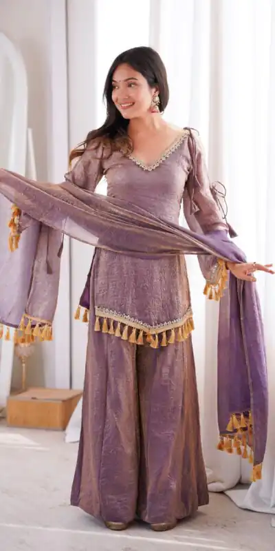 SRK 5357 Lavender Doremon Crush Salwar Suit Perfect for Wedding, Party, Traditional Day, Baisakhi, Karwa Chauth – . Exclusive Offer ₹2099. Delive | Jump Suits, Salwar suit, Casual Suits, Creative suits, Designer Suits, Palazzo Suits, Party Wear Suits, Patiala Suits, Straight Suits