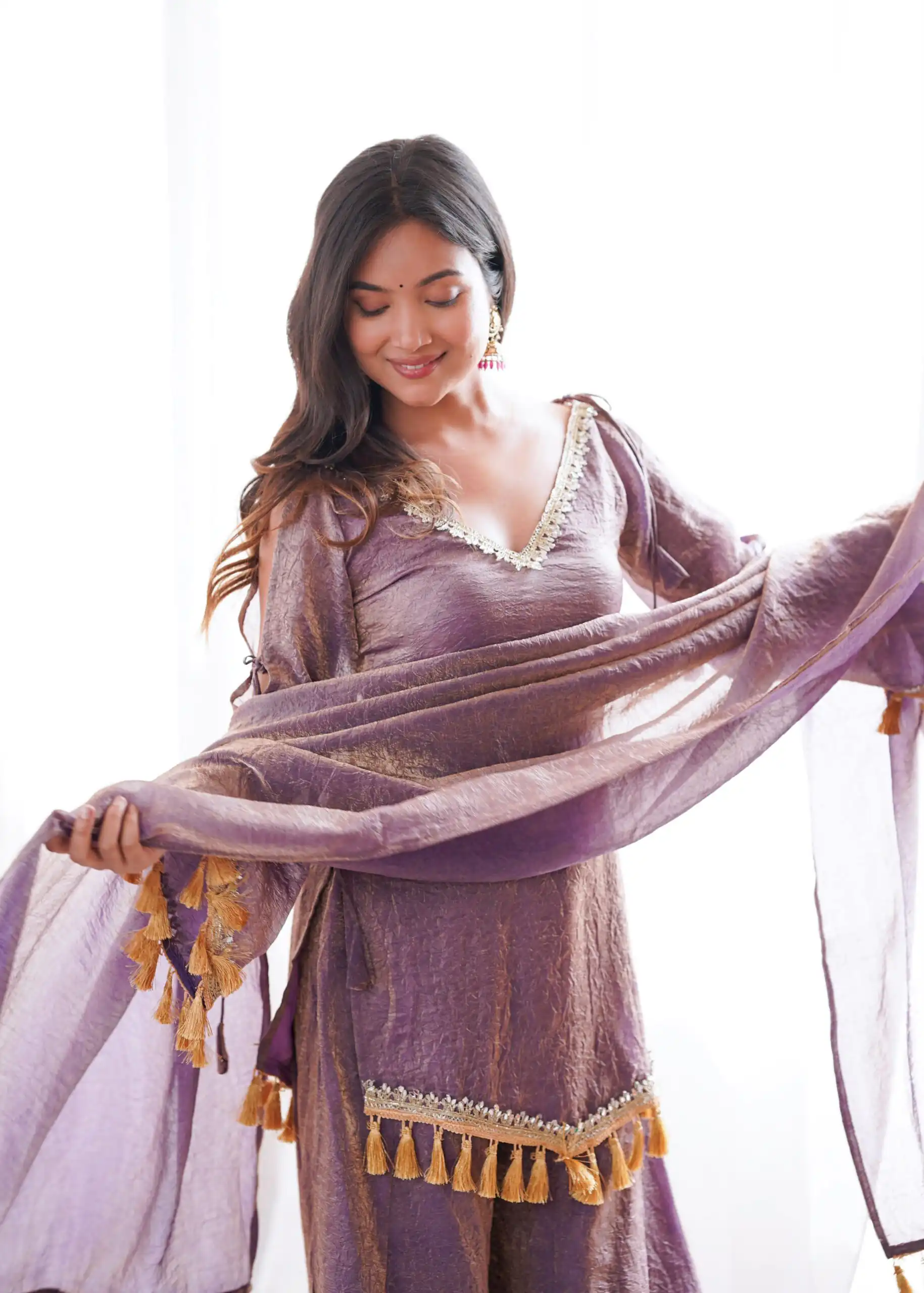 SRK 5357 Lavender Doremon Crush Salwar Suit Perfect for Wedding, Party, Traditional Day, Baisakhi, Karwa Chauth – . Exclusive Offer ₹2099. Delive | Jump Suits, Salwar suit, Casual Suits, Creative suits, Designer Suits, Palazzo Suits, Party Wear Suits, Patiala Suits, Straight Suits