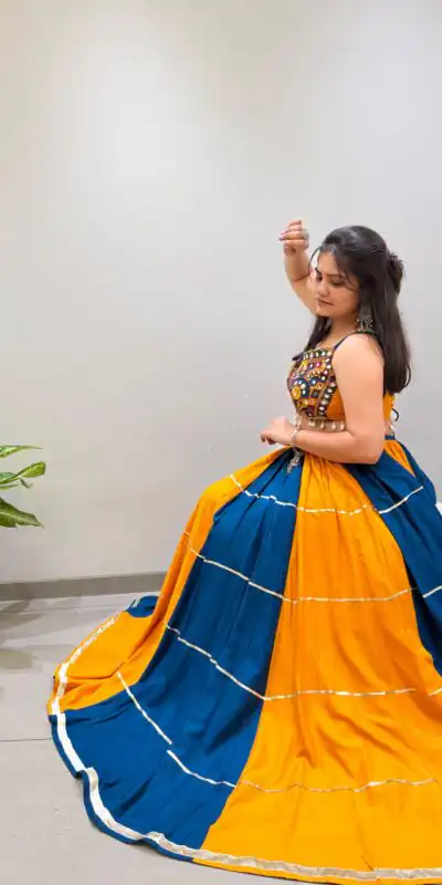 LG 657 Blue Color Rayon Embroidery Work & Cowrie Work Lehenga Choli . Grab it for ₹2449. Delivery 4-6 Working Days. Shop now. | Lehenga, Bollywood Lehenga, Creative Lehenga, Designer Lehenga, Embroidered Lehenga, Party Wear Lehenga