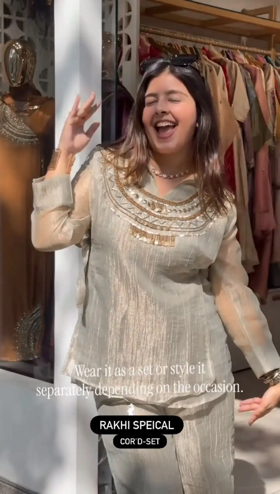 RTC 6056 Grey Colour | Brown Salsa Silk Kurti with Hand Work. Get it for ₹2249. Delivery 4-6 Working Days. Online Shop now. | Kurti, Bollywood Kurti, Creative Kurtis, Designer Kurti, Party Wear Kurti, Selfie Kurti