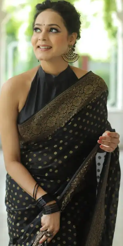 KPR 233 Black in Soft Lichi Silk Lace Border & Lace Work Saree . Available at ₹1549 only. Delivery 4-6 Working Days. Shop now. | Sarees, Bollywood Sarees, Creative Sarees, Designer Sarees, Embroidered Sarees, Ethnic Saree, Modern Digital sarees, Party Wear Sarees