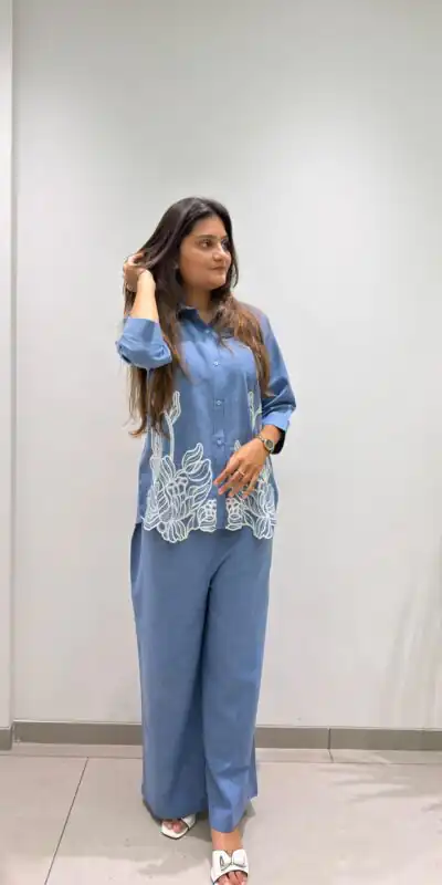 BE 496 Blue in Cotton Denim Embroidery Work & Sequins Work Kurti . Grab it for ₹1949. Delivery 4-6 Working Days. Shop now. | Kurti, Bollywood Kurti, Creative Kurtis, Designer Kurti, Party Wear Kurti, Selfie Kurti