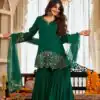 ZB 5079 Green Chinon Silk Salwar Suit with Embroidery Work & Sequins Work. Get it for ₹2199. Delivery 4-6 Working Days. Shop now. | Jump Suits, Salwar suit, Casual Suits, Creative suits, Designer Suits, Palazzo Suits, Party Wear Suits, Patiala Suits, Straight Suits