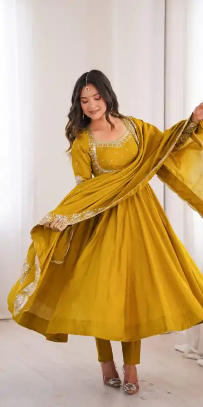 ZF 5026 Mastered Colour Roman Silk Salwar Suit with Embroidery Work. Best Price ₹2399. Delivery 4-6 Working Days. Online Shop now. | Anarkali Suits, Bollywood Anarkali, Creative-Anarkali, Designer Anarkali, Embroidered Anarkali, Party Wear Anarkali
