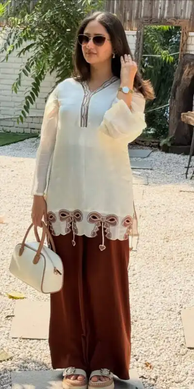 AD 244 Brown Roman Silk Salwar Suit with Sequins Work & Embroidery Work. Available at ₹1899 only. Delivery 4-6 Working Days. Shop now. | Jump Suits, Salwar suit, Casual Suits, Creative suits, Designer Suits, Palazzo Suits, Party Wear Suits, Patiala Suits, Straight Suits