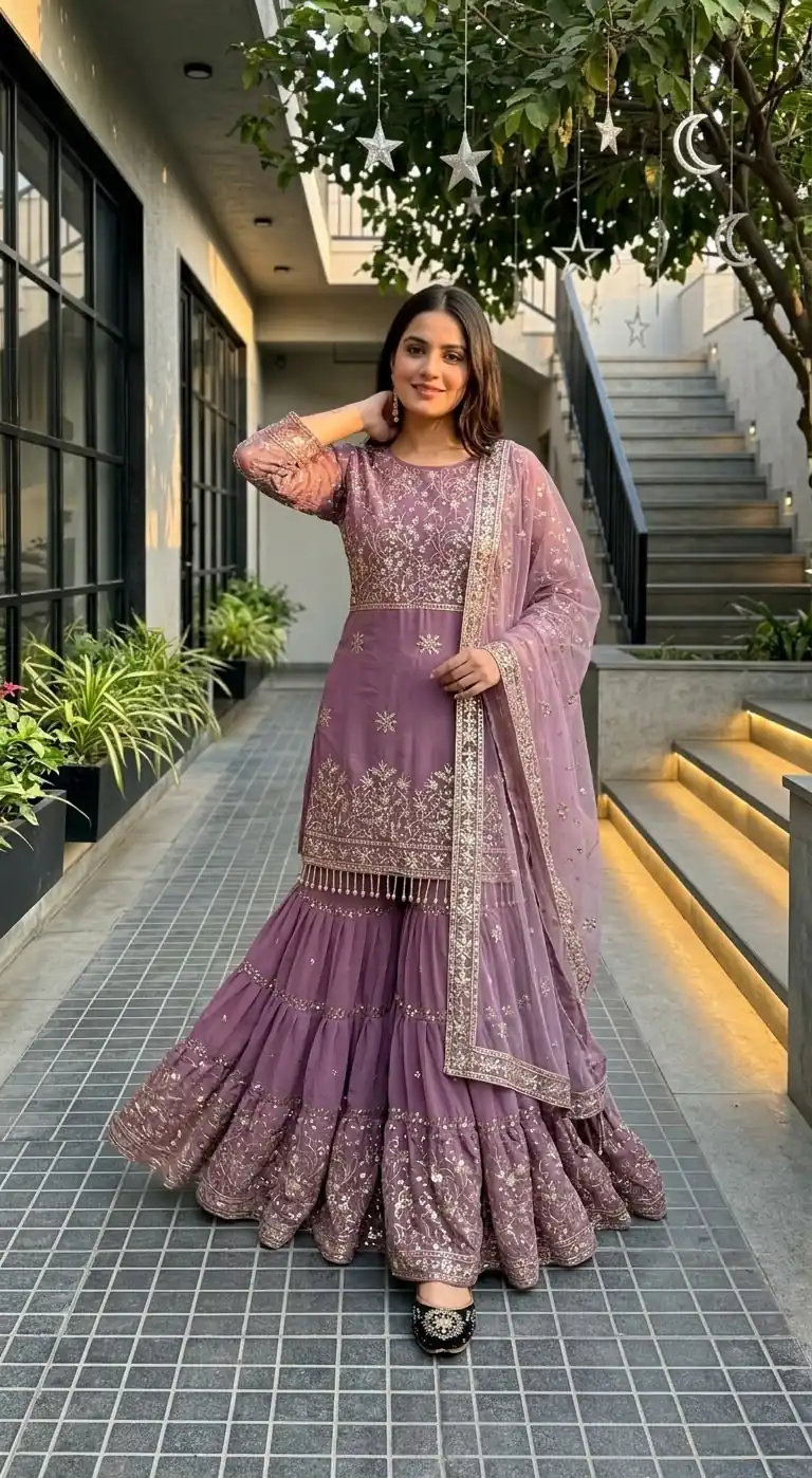 KF 1735 Onion Faux Georgette Salwar Suit with Mirror Work & Embroidery Work. Get it for ₹2949. Delivery 4-6 Working Days. Shop now. | Jump Suits, Salwar suit, Casual Suits, Creative suits, Designer Suits, Palazzo Suits, Party Wear Suits, Patiala Suits, Straight Suits