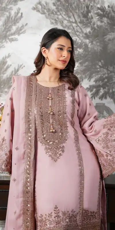 NSR 890 Pink Fendy Silk Salwar Suitwith Embroidery Work & Lace Work. Now at just ₹2399. Delivery 4-6 Working Days. Shop now. | Jump Suits, Salwar suit, Casual Suits, Creative suits, Designer Suits, Palazzo Suits, Party Wear Suits, Patiala Suits, Straight Suits