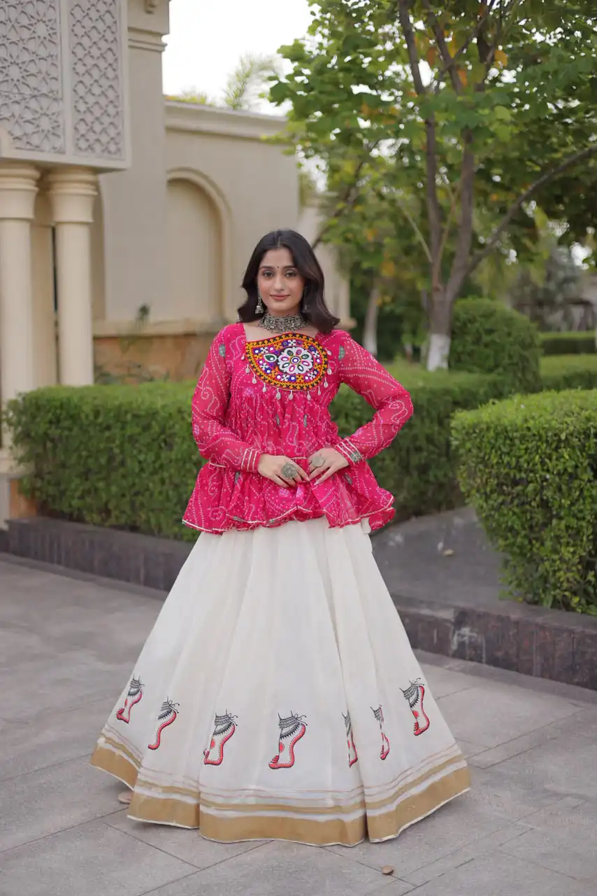 KA 5084 Pink Kora Cotton Lehenga Choli erfect for Wedding, Party, Haldi, Traditional Day, Makar Sankranti – . Special Price ₹2799. Delivery 4-6 Working | Lehenga, Bollywood Lehenga, Creative Lehenga, Designer Lehenga, Embroidered Lehenga, Party Wear Lehenga