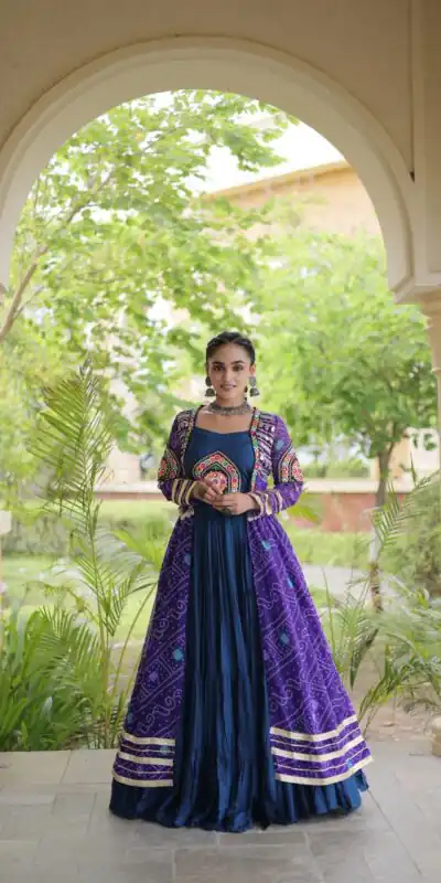 KA 5083 Navy Blue Color Rayon Embroidery Work & Cowrie Work Lehenga Choli . Grab it for ₹2949. Delivery 4-6 Working Days. Shop now. | Lehenga, Bollywood Lehenga, Creative Lehenga, Designer Lehenga, Embroidered Lehenga, Party Wear Lehenga