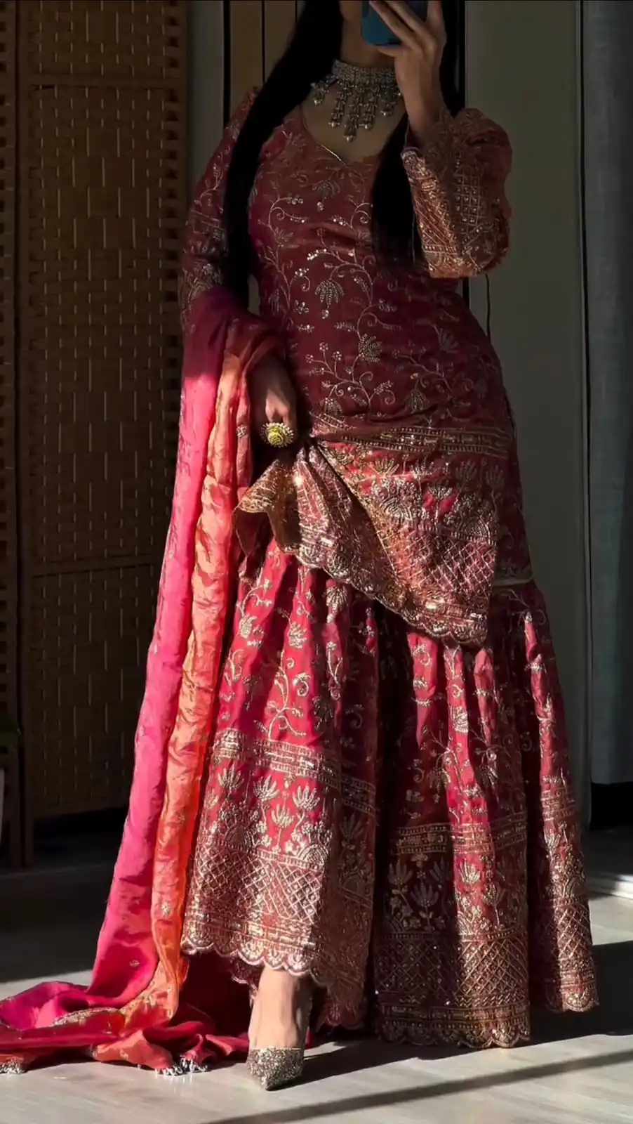 MF 479 Peach in Color Fendy Crush Silk Designer Work Salwar Suit . Introductory Price ₹2999. Delivery 4-6 Working Days. Shop now. | Jump Suits, Salwar suit, Casual Suits, Creative suits, Designer Suits, Palazzo Suits, Party Wear Suits, Patiala Suits, Straight Suits