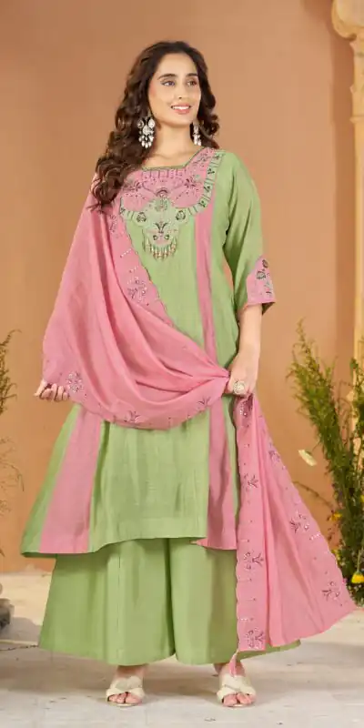DIVA 186 Pista Mal Chanderi Salwar Suit Perfect for Wedding, Party, Baisakhi, Housewarming, Sangeet – Introductory Price ₹2899. Delivery 4-6 Working D | Jump Suits, Salwar suit, Casual Suits, Creative suits, Designer Suits, Palazzo Suits, Party Wear Suits, Patiala Suits, Straight Suits