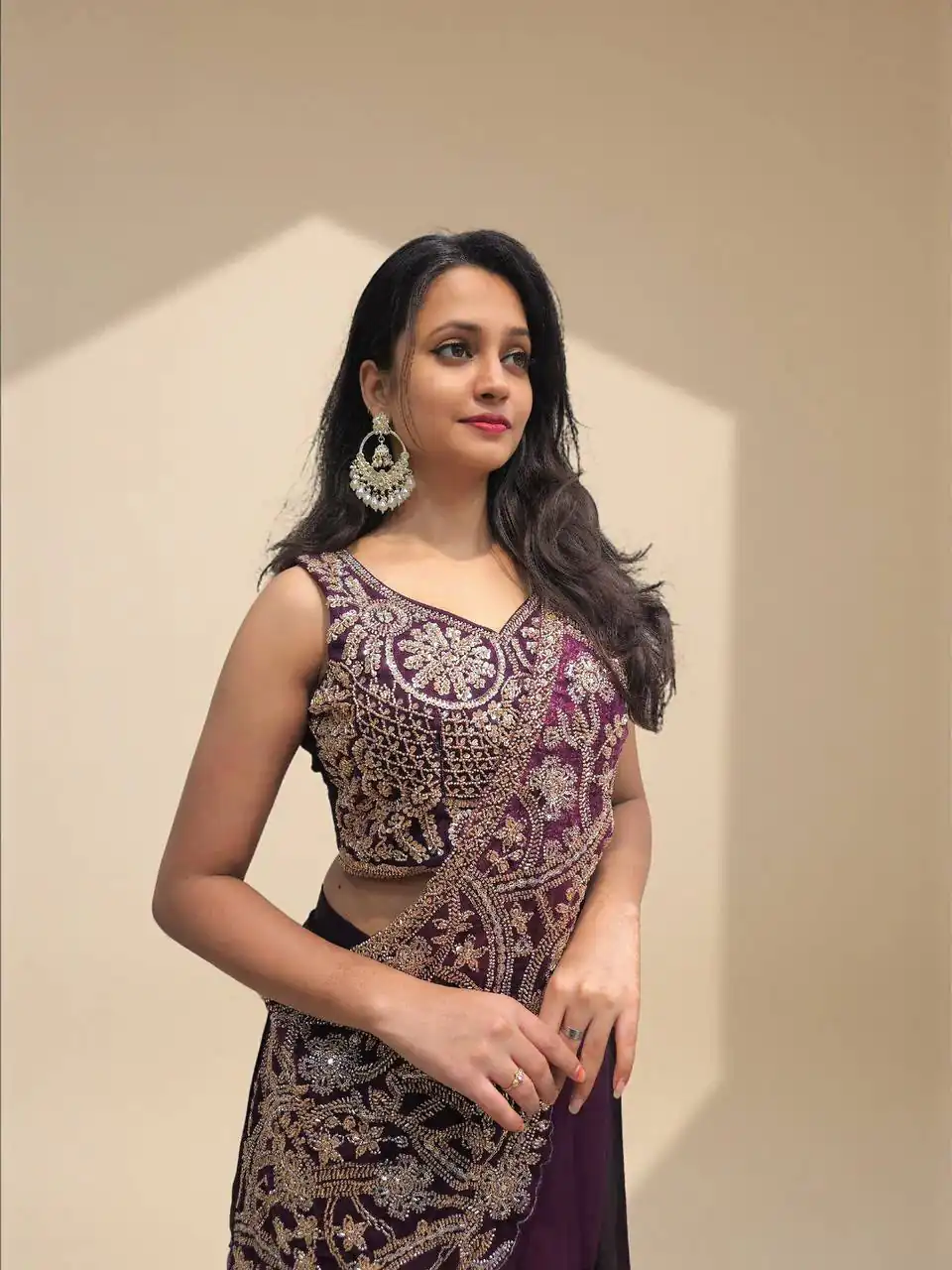ST 1182 Wine in Rangoli Silk. Lace Work & Embroidery Work Saree Special Price ₹1999. Delivery 4-6 Working Days. Shop now. | Sarees, Bollywood Sarees, Creative Sarees, Designer Sarees, Embroidered Sarees, Ethnic Saree, Modern Digital sarees, Party Wear Sarees