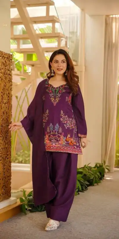 KD 1616 Wine Rayon Salwar Suit with Embroidery Work & Thread Embroidery. Best Price ₹2399. Delivery 4-6 Working Days. Shop now. | Jump Suits, Salwar suit, Casual Suits, Creative suits, Designer Suits, Palazzo Suits, Party Wear Suits, Patiala Suits, Straight Suits